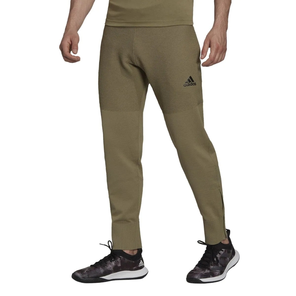 ADIDAS PRIMEKNIT TENNIS PANTS – ORBIT GREEN – SIZE LARGE